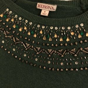 Jeweled sweater